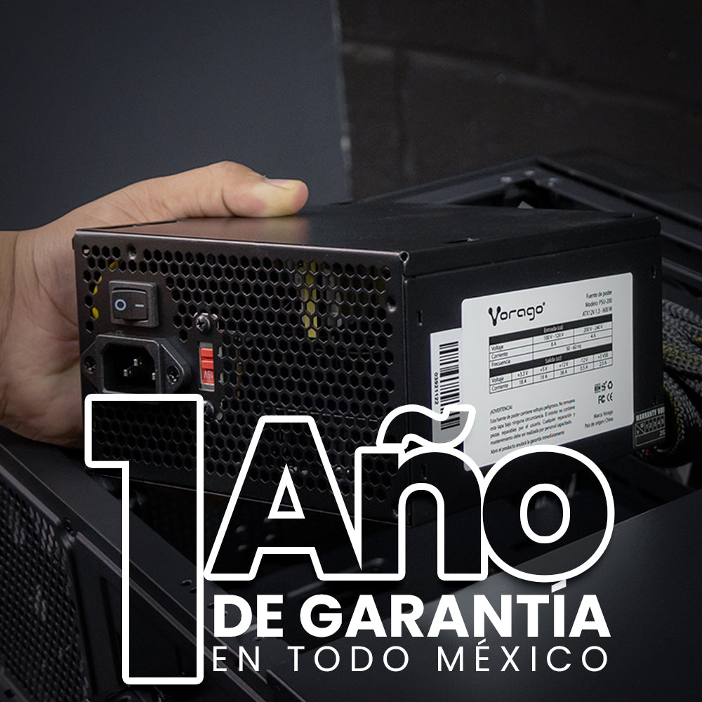 Fuente de Poder Vorago PSU-200 600W RGB