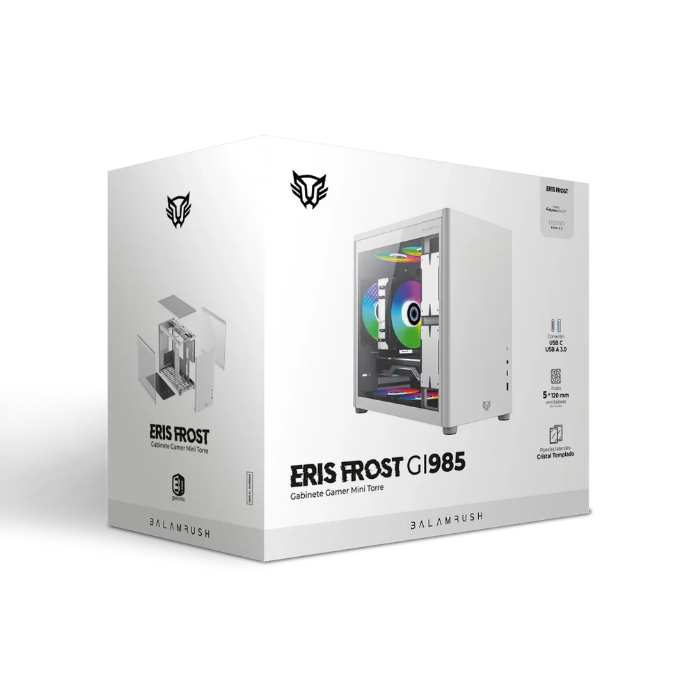 Gabinete Balam Rush Eris Frost GI985 Blanco