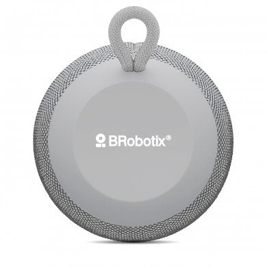 Bocina Bluetooth Brobotix 263052 Portátil Recargable con Radio FM Gris