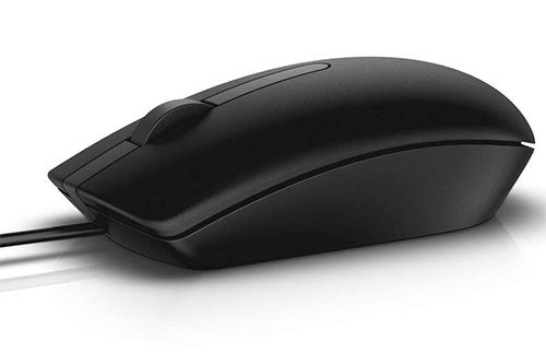 Mouse Óptico Dell MS116 USB Alámbrico Color Negro