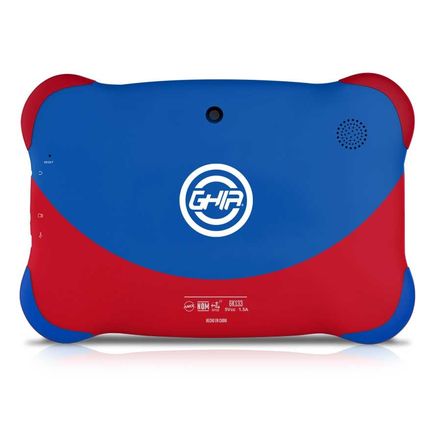 Tablet Ghia 7 Kids con 1GB RAM, 16GB y Android 11 Go Azul GK133A