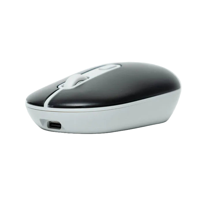 MOUSE RECARGABLE 2.4GHZ+BT COLORI CLIC SILENCIOSO - NEGRO PERFECT CHOICE