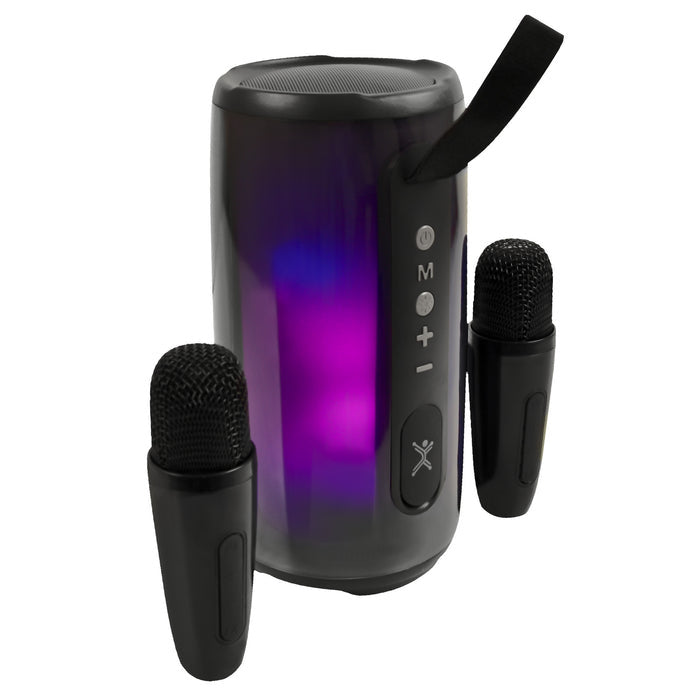 Bocina Portátil Transparente Perfect Choice Cosmo 15W con Micrófono Negro PC-113287