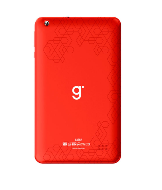 Tablet A8 Book 8” con 4GB RAM, 64GB y Android 14 Roja GA8N2R
