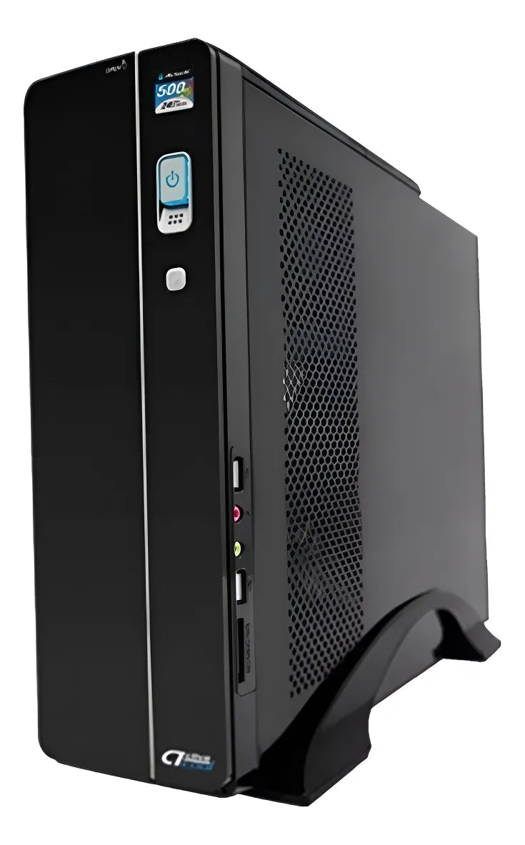 Gabinete Bern GS460 – Mini Torre Slim, negro, con fuente SFX 500 W incluida
