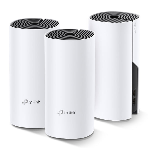 Sistema WiFi Mesh TP-Link Deco M4 AC1200 (3-Pack) para Cobertura Inalámbrica en Todo el Hogar