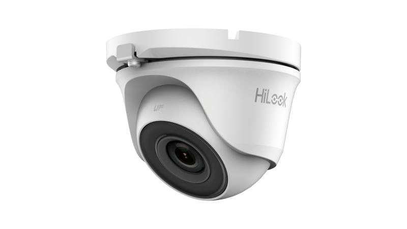 Cámara Turret HiLook by Hikvision TurboHD 2MP para Exterior con Visión Nocturna EXIR THC-T120-M