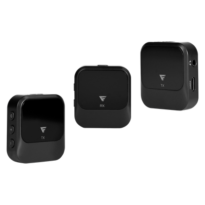 Kit de 2 Micrófonos Lavalier Inalámbricos