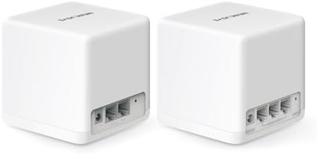 Sistema WiFi Mesh Mercusys Halo H60X AX1500 (2-Pack) Wi-Fi 6 para Cobertura Total en el Hogar