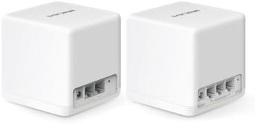 Sistema WiFi Mesh Mercusys Halo H60X AX1500 (2-Pack) Wi-Fi 6 para Cobertura Total en el Hogar