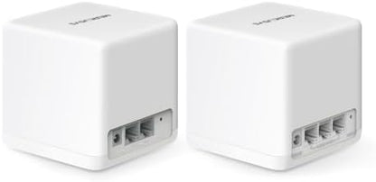 Sistema WiFi Mesh Mercusys Halo H60X AX1500 (2-Pack) Wi-Fi 6 para Cobertura Total en el Hogar