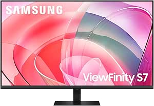 Monitor Samsung ViewFinity S7 de 37 Pulgadas 4K UHD | Panel VA Plano de Alta Precisión y Diseño Ergonómico