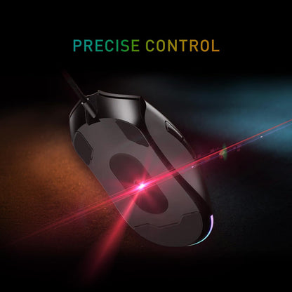 Mouse Gamer MSI Forge GM320 Óptico Cableado con Iluminación RGB
