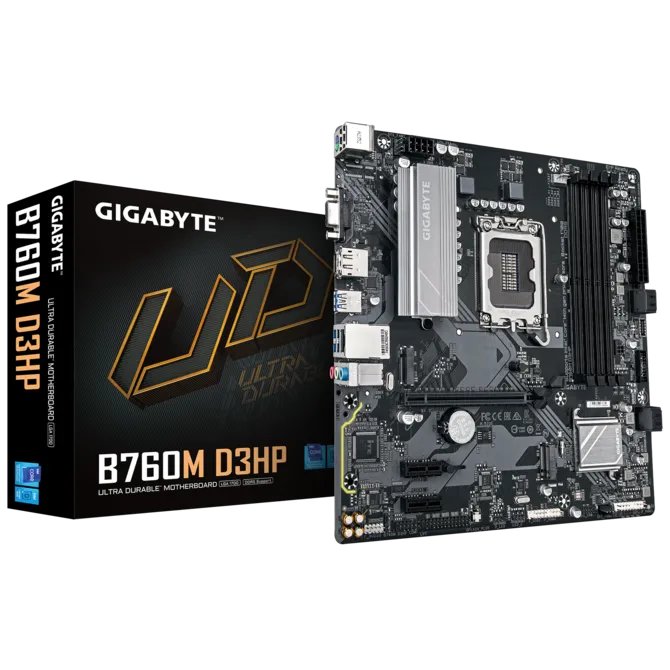 Tarjeta Madre GIGABYTE B760M D3HP DDR5