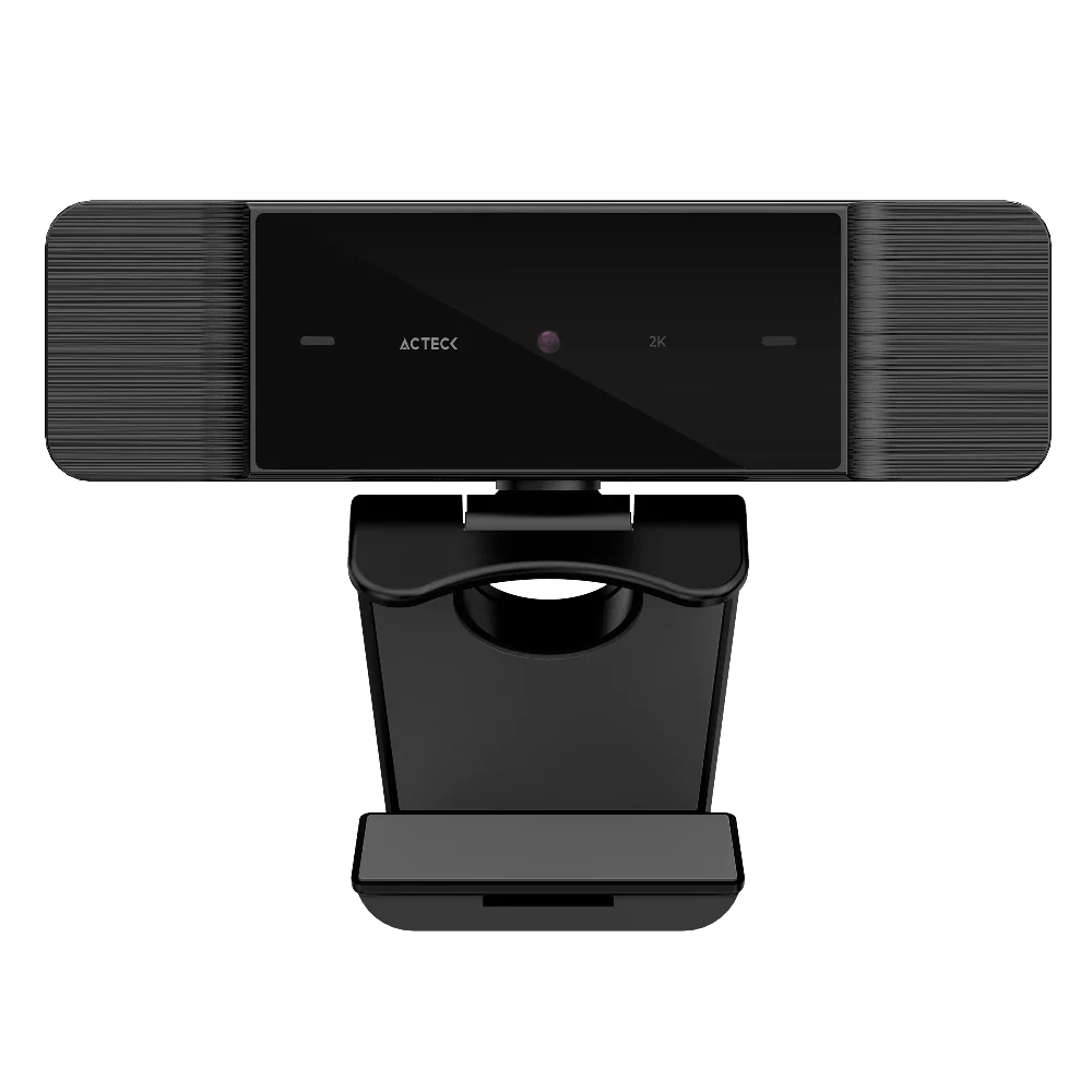 CAMARA WEB ACTECK HAPTOS CW480 / 2K FULL HD / 15 - 30 FPS / 169 / MICROFONO / USB 2.0 / NEGRO