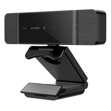 CAMARA WEB ACTECK HAPTOS CW480 / 2K FULL HD / 15 - 30 FPS / 169 / MICROFONO / USB 2.0 / NEGRO