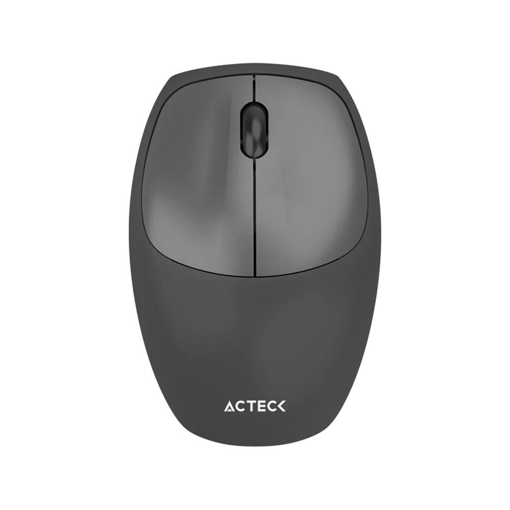 Kit Acteck Creator Chic MK475 — Teclado y Mouse Inalámbricos, teclado de 110 teclas con tecnología de membrana y mouse óptico inalámbrico con 2 botones + scroll, conexión USB 2.4 GHz, color negro.