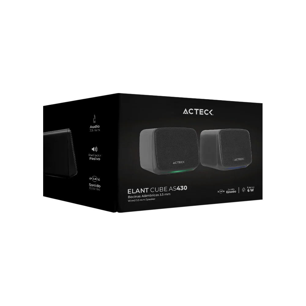 Bocinas alámbricas Elant Cube AS430 (USB)