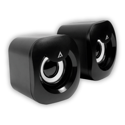 Bocinas alámbricas Esence Basic AS215 (USB, LED)