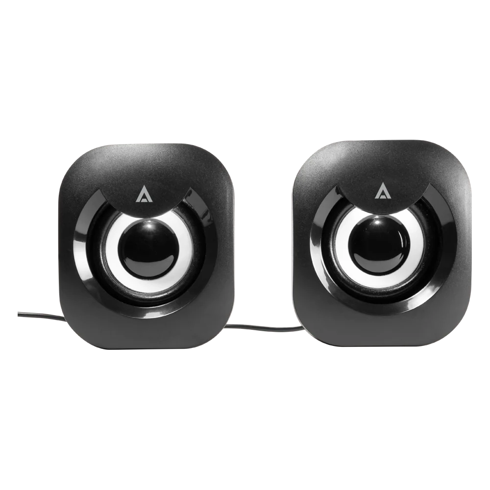 Bocinas alámbricas Esence Basic AS215 (USB, LED)