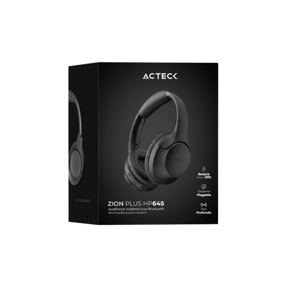 Audífonos inalámbricos tipo diadema Zion Pro HP645 (negro)