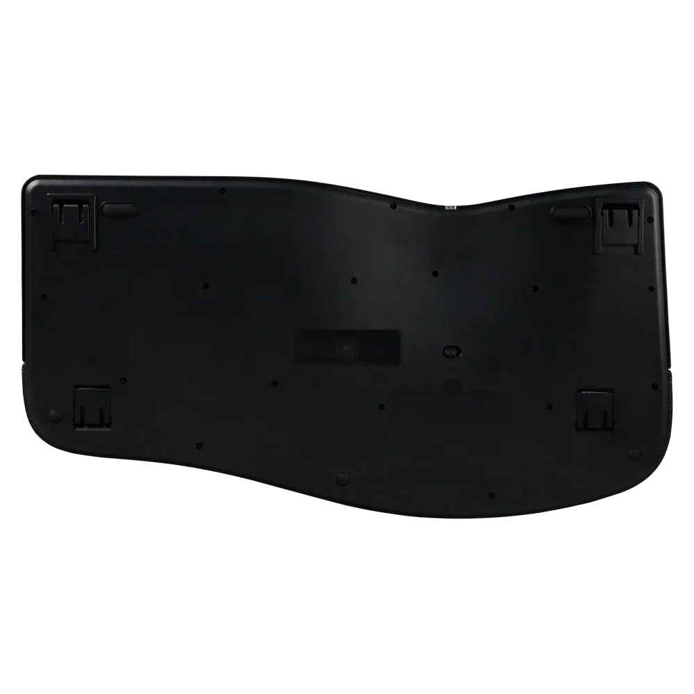 Kit Acteck Creator Virtuos Fitt MK770 — Teclado y Mouse Vertical Inalámbricos, con receptor USB, teclado multimedia en español de 118 teclas, mouse vertical ergonómico óptico con 2400 DPI ajustable, recargable, color negro.