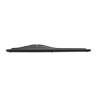 Kit Acteck Creator Virtuos Fitt MK770 — Teclado y Mouse Vertical Inalámbricos, con receptor USB, teclado multimedia en español de 118 teclas, mouse vertical ergonómico óptico con 2400 DPI ajustable, recargable, color negro.