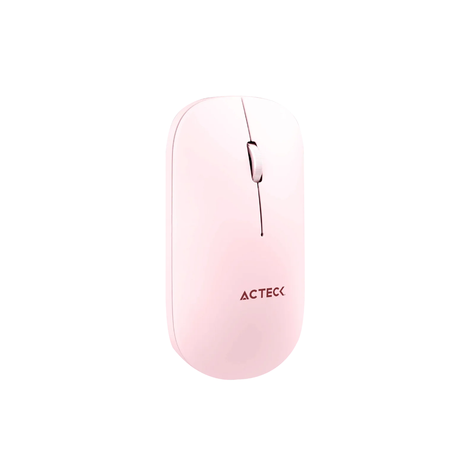 Kit Acteck Creator Virtuos Silk MK720 — Teclado y Mouse Inalámbricos, con conectividad dual Bluetooth + USB, batería recargable, teclado en español de 100 teclas con funciones multimedia y mouse óptico de hasta 4000 DPI, color rosa.