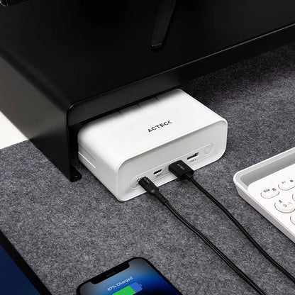Cargador / Extensión de escritorio Energon Mate CE676 Blanco