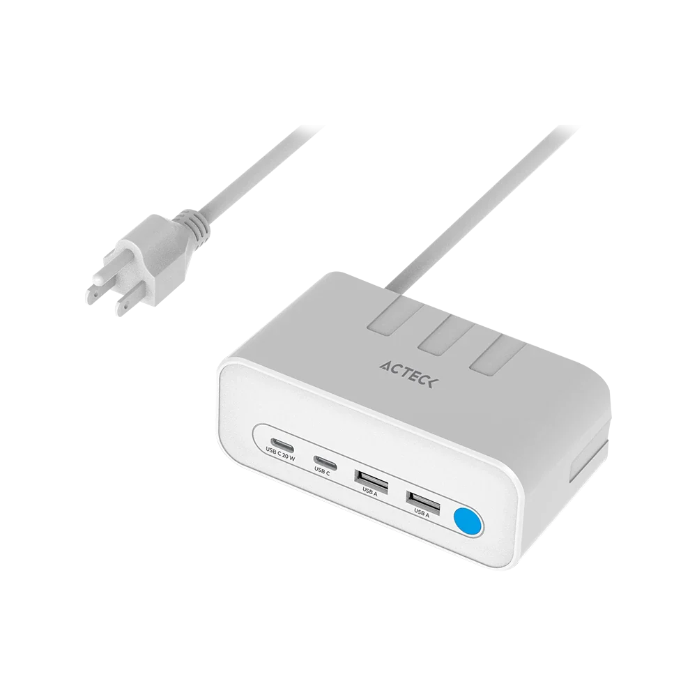 Cargador / Extensión de escritorio Energon Mate CE676 Blanco