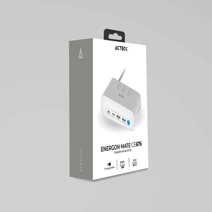 Cargador / Extensión de escritorio Energon Mate CE676 Blanco
