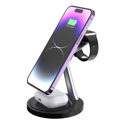 Cargador inalámbrico Energon S-Mate CI740 (Qi para 3 dispositivos)