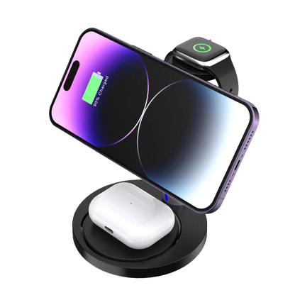 Cargador inalámbrico Energon S-Mate CI740 (Qi para 3 dispositivos)