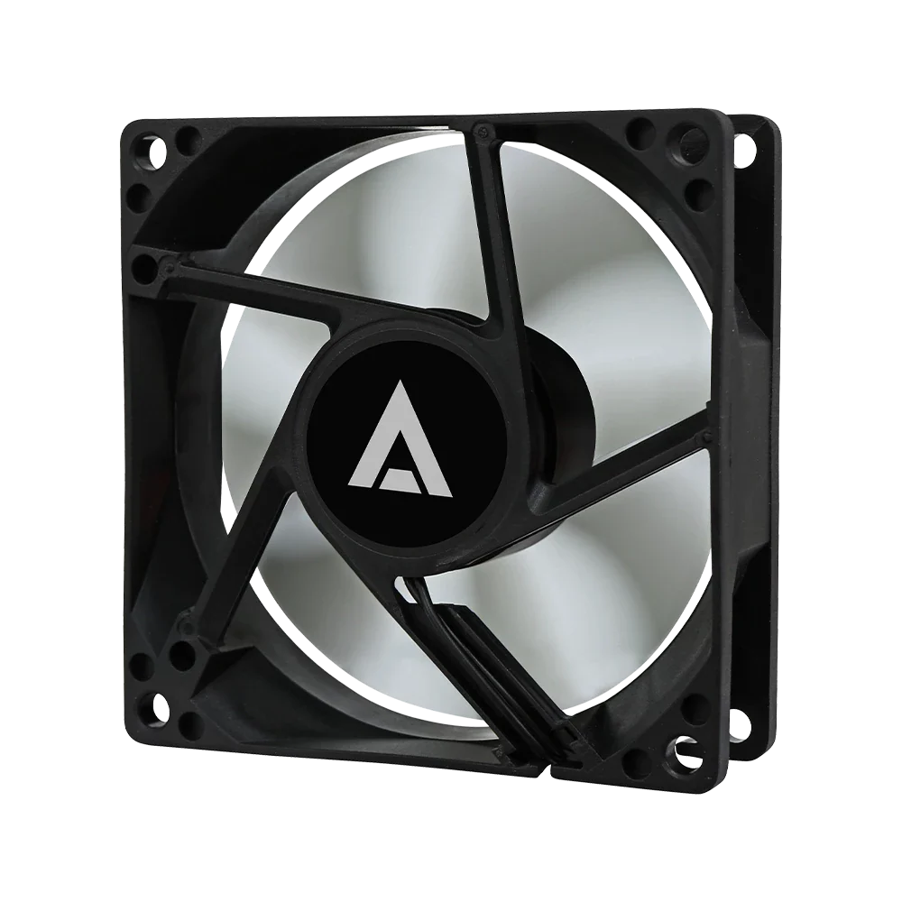 Ventilador Acteck Polar EG VG80 para gabinete, tamaño 80 x 25 mm, velocidad de hasta 1800 RPM, flujo de aire 21.8 CFM, 7 aspas, rodamiento hidráulico, conexión Molex.