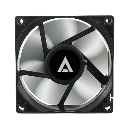 Ventilador Acteck Polar EG VG80 para gabinete, tamaño 80 x 25 mm, velocidad de hasta 1800 RPM, flujo de aire 21.8 CFM, 7 aspas, rodamiento hidráulico, conexión Molex.