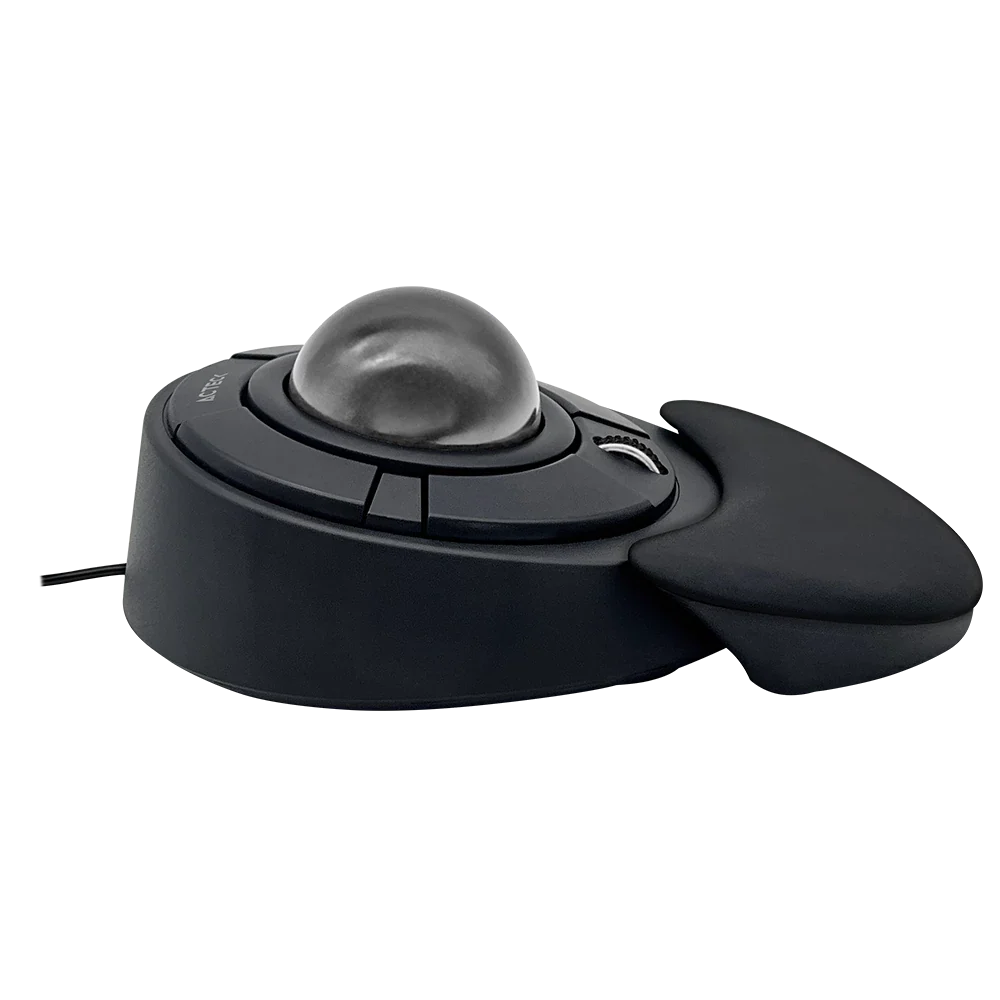 Mouse Acteck Virtuos Art X MI787 Alámbrico USB Ergonómico — versión en color negro.