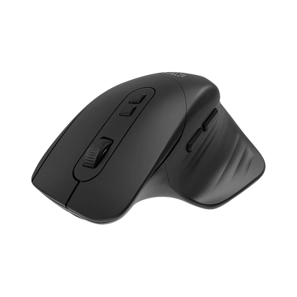 Kit Acteck Creator Krea MK750 — Teclado y Mouse Inalámbricos, con conectividad dual (Bluetooth + dongle), multidispositivo, recargable, teclado en español de 118 teclas y mouse óptico de hasta 2000 DPI, color negro-gris.