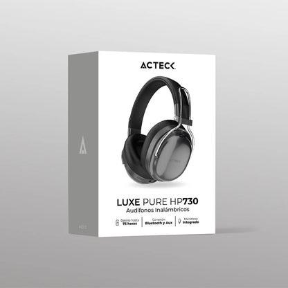 Audífonos inalámbricos Luxe Pure HP730 (diadema) Negro