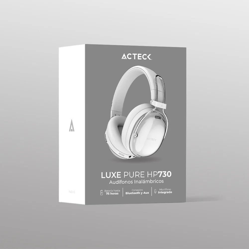 Audífonos inalámbricos Luxe Pure HP730 (diadema) Blanco