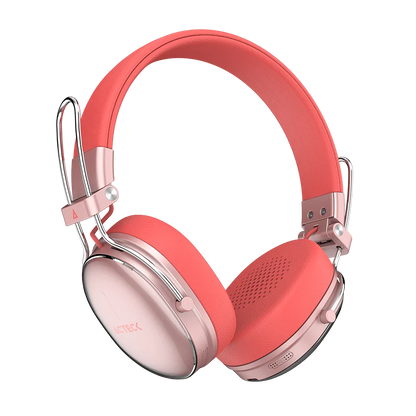 Audífonos inalámbricos Luxe Chic HP710 (diadema) Salmón
