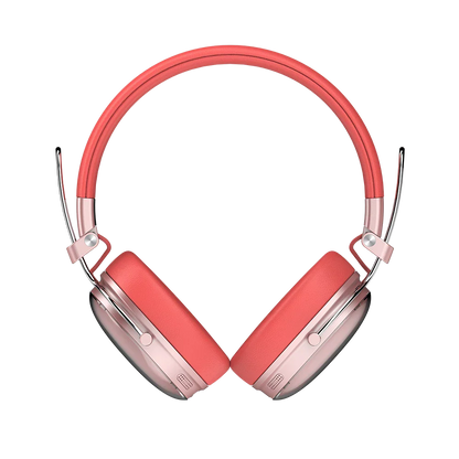 Audífonos inalámbricos Luxe Chic HP710 (diadema) Salmón