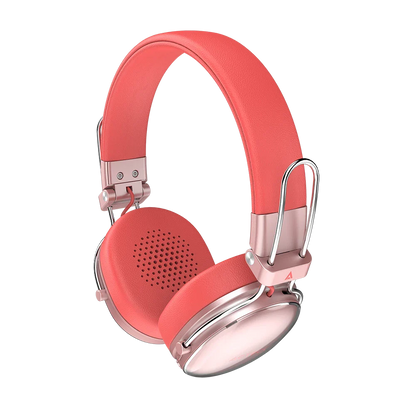 Audífonos inalámbricos Luxe Chic HP710 (diadema) Salmón