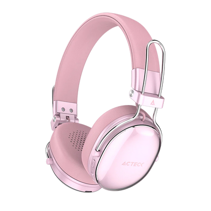 Audífonos inalámbricos Luxe Chic HP710 (diadema) Rosa