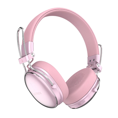 Audífonos inalámbricos Luxe Chic HP710 (diadema) Rosa