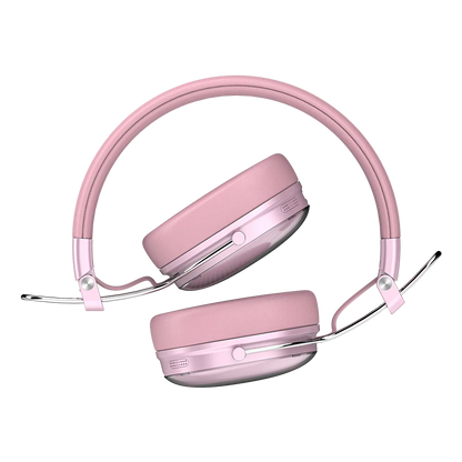Audífonos inalámbricos Luxe Chic HP710 (diadema) Rosa