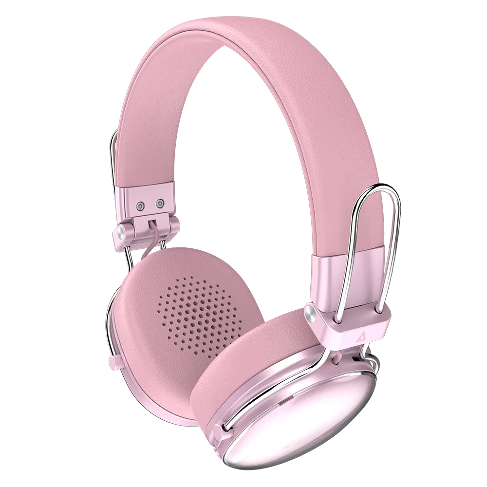 Audífonos inalámbricos Luxe Chic HP710 (diadema) Rosa