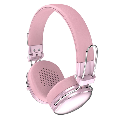 Audífonos inalámbricos Luxe Chic HP710 (diadema) Rosa