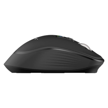 Mouse Acteck Virtuos Pro Ultra MI777 Inalámbrico Dual Ergonómico Recargable — versión en color negro, con conectividad dual para múltiples dispositivos.