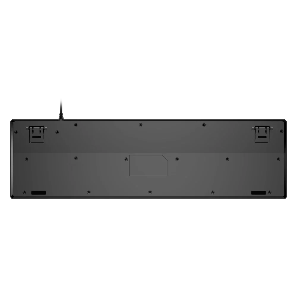 Teclado Acteck Vantage Aero TA545 — Alámbrico USB, con teclas multimedia, 105 teclas con distribución en español, tecnología de membrana, compatible con Windows, color negro.