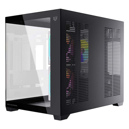 Gabinete Gamer Balam Rush Tank Core Pro GI925 Mini Torre ARGB Negro